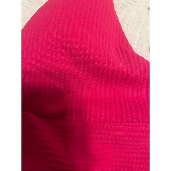 NWT L*Space Into The Tropics Fisher Swim Top Pink - Picture 5 of 7